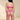 SECRET PLEASURE Britney Set in Pink mit Blumenstickerei, String und Strumpfhalter in Rückenansicht