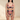 SECRET PLEASURE Britney Set in Schwarz mit transparenter Spitze und bunter Blumenstickerei an BH und Strumpfhalter