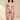 SECRET PLEASURE Britney Set in Weiß mit transparenter Spitze und bunter Blumenstickerei an BH und String