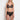 Hochwertiges Lingerie Damen Unterwäsche Set in Schwarz Gold