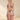 SECRET PLEASURE Grace Set Dessous mit transparentem Zebra-Muster, BH und String mit Strumpfhaltern an einem Model