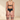 SECRET PLEASURE Luna Body in Schwarz mit transparenten Details, Rückansicht mit Riemchen-Design und Beinbändern