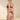 SECRET PLEASURE Aurora Set in Schwarz mit transparentem Stoff und buntem Blumenmuster an einem Model von hinten