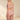 SECRET PLEASURE Brooke Set in Rosa mit floraler Stickerei, transparentem BH, String und Strapsgürtel an einem Model