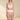 SECRET PLEASURE Cameron Set in Rosa mit Spitzen-BH, Strapsgürtel mit Federn und passendem String