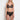 Hochwertiges Lingerie Damen Unterwäsche Set in Schwarz Gold