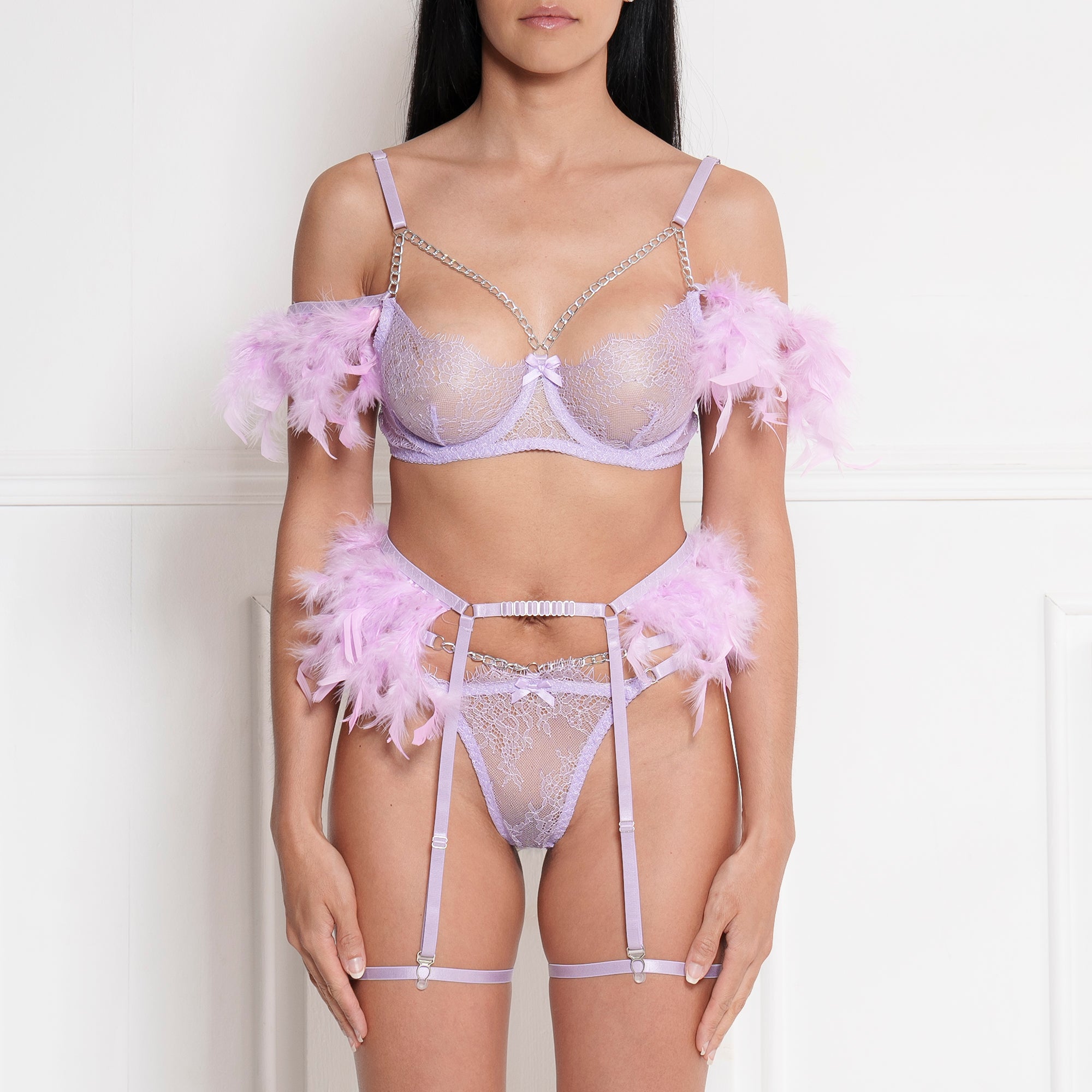 Alicia - Dessous Spitzen Violett SECRET PLEASURE Alicia - Dessous Spitzen Violett SECRET PLEASURE